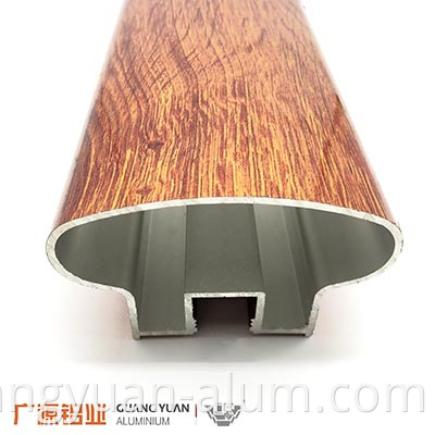 Guangyuan Aluminum Co. , Ltd Aluminon Balustrade Aluminum ဖန်လွတ်စရစ်လင်္ကာအလူမီနီယံဖန်ခွက်လွတ်စ်ရက်လန်းရက် Guangyuan Aluminum Co., Ltd Aluminium Balcony Balustrades Aluminium Glass Balustrade Aluminium Handrail with Glass